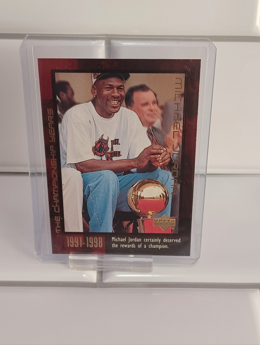 Michael Jordan, THE CHAMPIONSHIP YEARS UPPER DECK 1991-1998